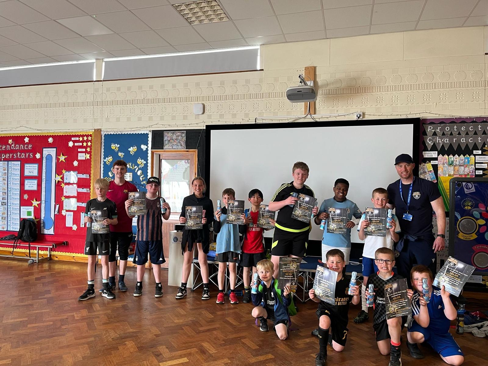 Football mentoring programme in Nottinghamshire schools delivered by Rob Gill Football and Mentoring Ltd